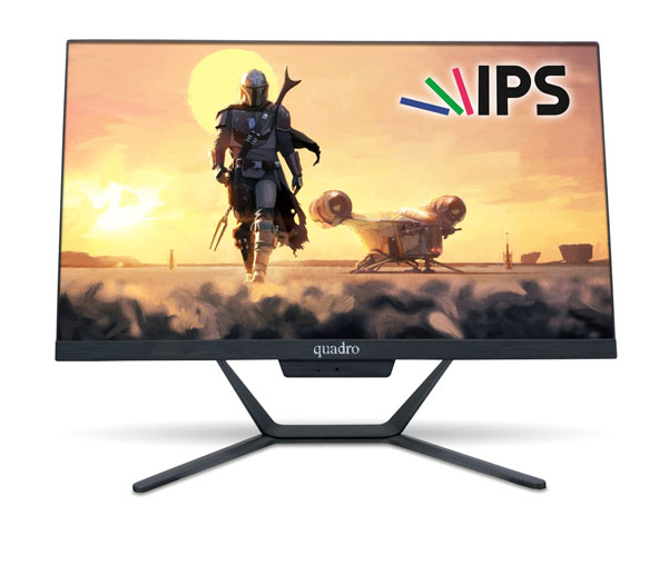 QUADRO 23.8" STARK H8124-49824 CORE i5 4690T 8GB RAM- 240GB SSD O/B UHD FDOS